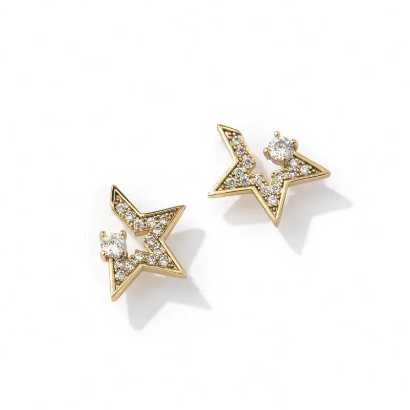 

Barbell Earing Beads Lot Engaged 925 Men 2021 Cz Bohemia Paraiba Monogram Earings Earrings, As photo