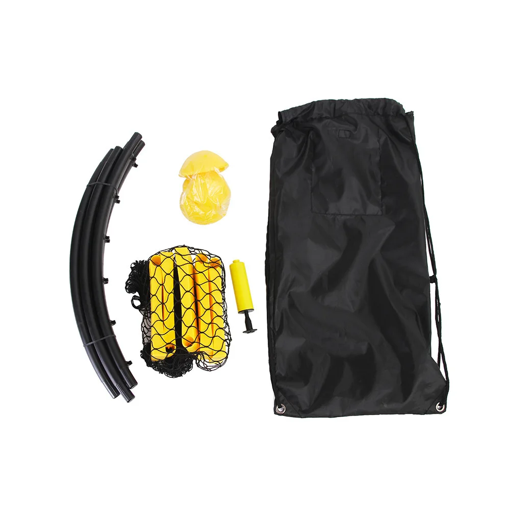 

Spike Game Set Strikeball Standard 3 Balls Kit - Upgraded Spike Ball Playing Net Game for The Beach Backyard Park and Indoor, Yellow,red,green