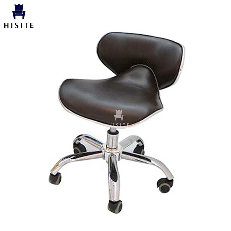

Hisite Adjustable Hydraulic Rotating Pedicure Technician Stool Chair, Optional