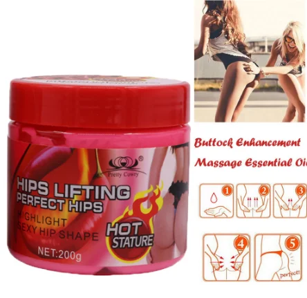 
Hot Stature Buttock Enhancement Massage Cream Make Hip Buttock Tight Highlight Hip Shape Enlargement Cream 200g 