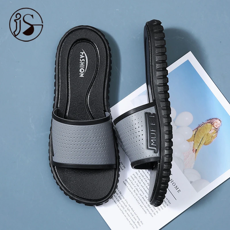 

Fashion Color matching men's slippers design indoor sandals beach slippers