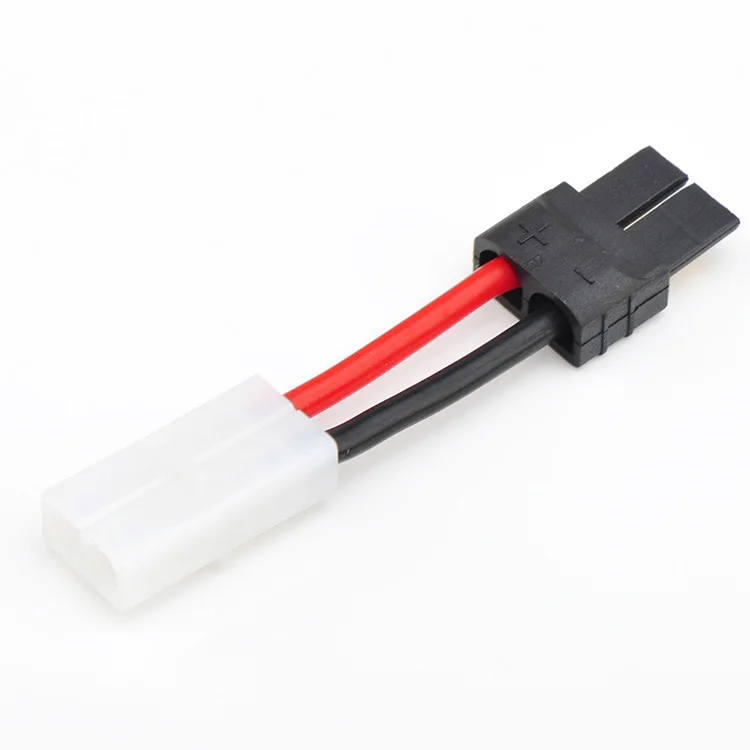 
Amass TRX to Tamiya Connector Plug Adapter Charger Lead Cable 14AWG 15CM Silicone Wire for RC Lipo Battery 