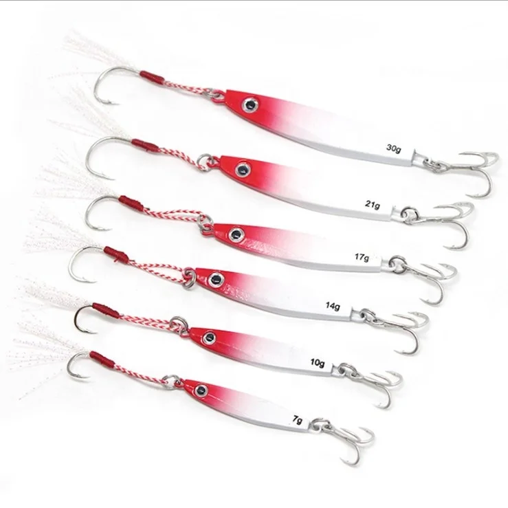 

Metal Jigging Artificial Bait Boat Fishing Jig Lures Rock Ocean Beach, Picture
