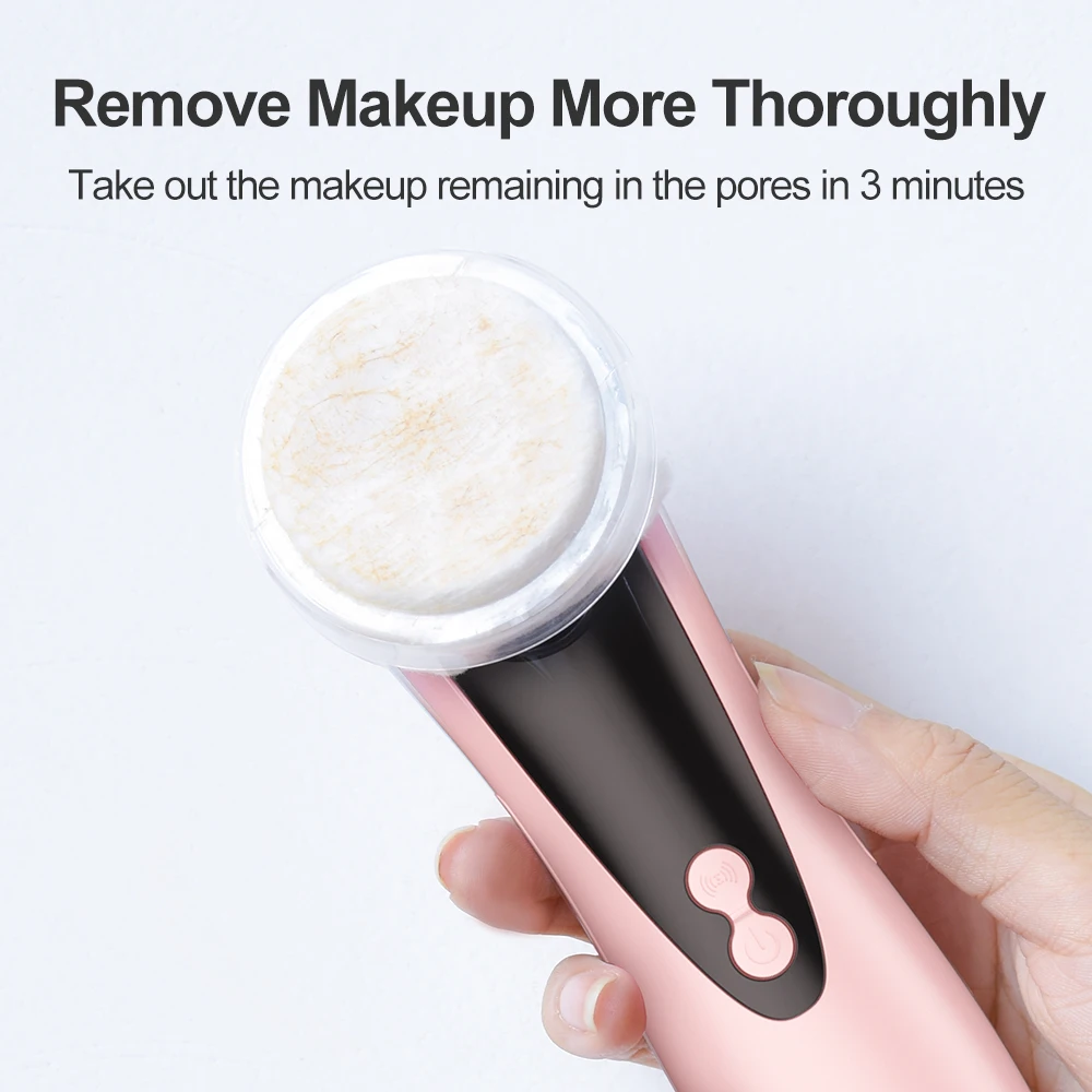 

2021 New Design Anti Wrinkle Electronic Vibration Iontophoresis Apparatus photon ultrasonic ion skin rejuvenation massage, Pink or customized color