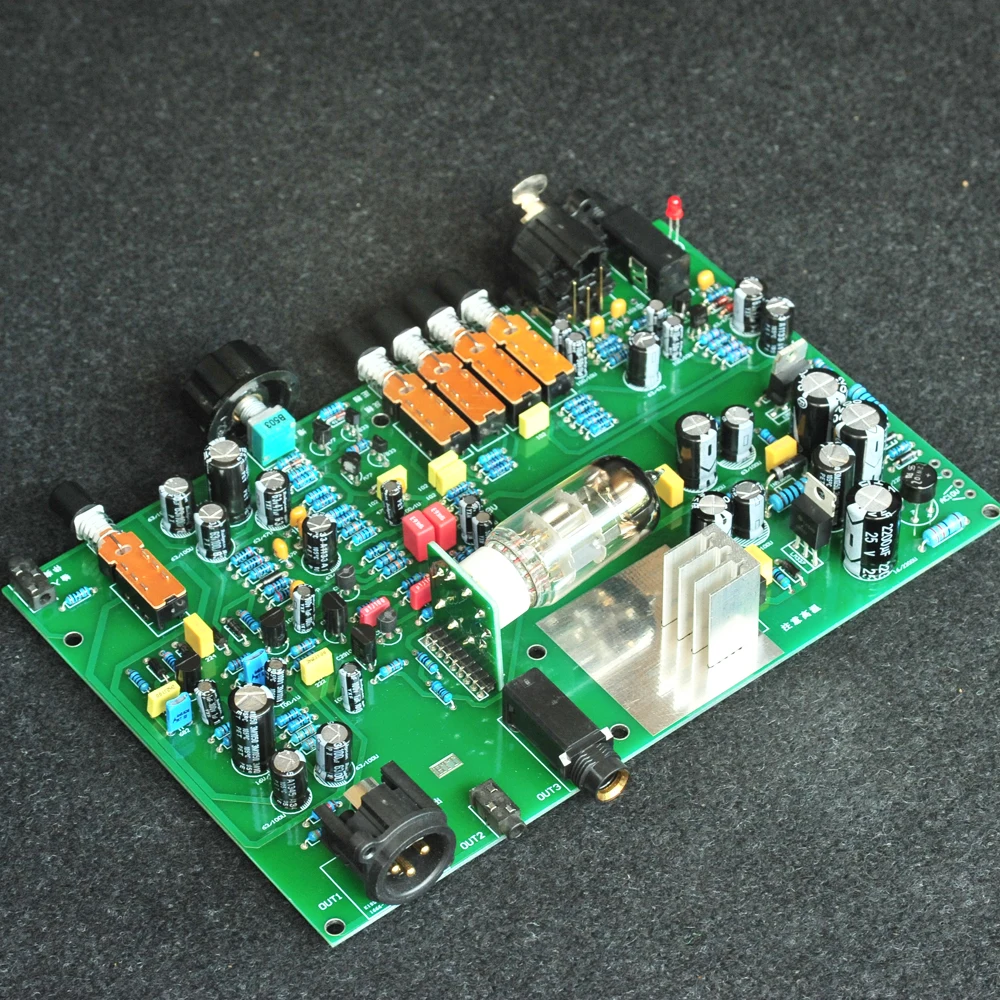 

DIY Dual channel tube microphone amplifier for professional recording studio
