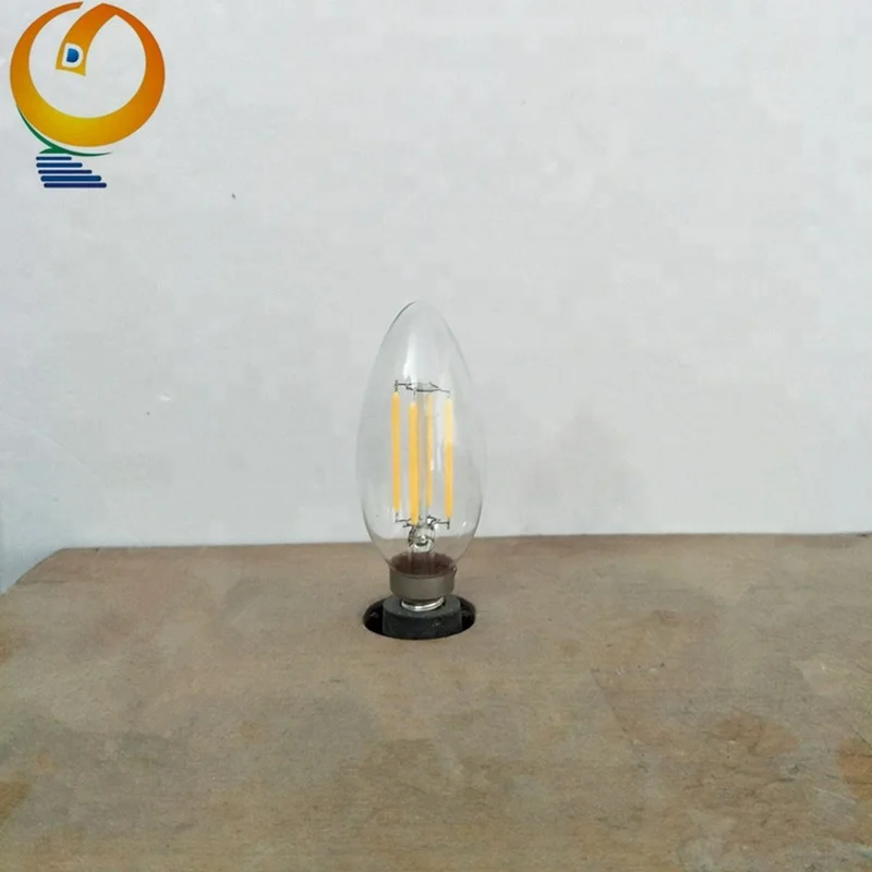 High lumen cheap price edison led bulb lights C35 candle light bulb energy saving led bulb base e12