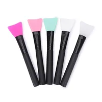 

Wholesale Plastic Handle Facial Mini Silicon mask brush for face mask application