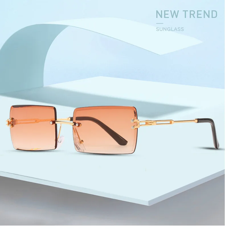 

Wholesale Women Big Frame Unisex Oversized Metal Frame Sunglasses