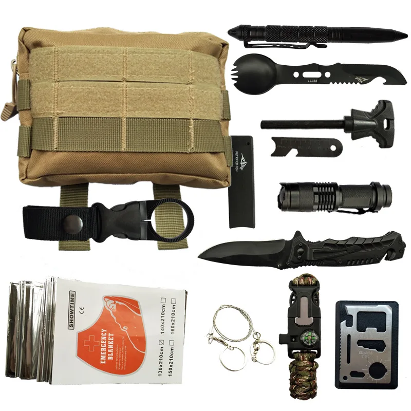 

Christmas Birthday Gift Ideas Camping Survival Kit Hiking Gear Survival and Equipment Kit Survival Tool Kit