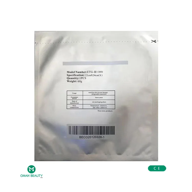 

cheap protect skin 27*30cm 70g 150g freezefats anti jel cryo pads coolant bag film antifreeze membrane for cryolipolysis etg iii