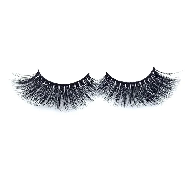 

3D Eyelash Box With Tweezer And Glue Natural Pre Cut Eyelashes Synthetic Mink Lashes 3D