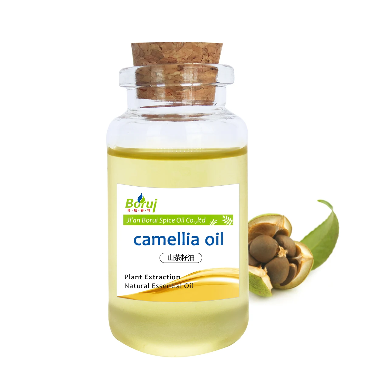 

Manufacture Supply Organic cold pressed cosmetic grade camellia essential oil, Yellow