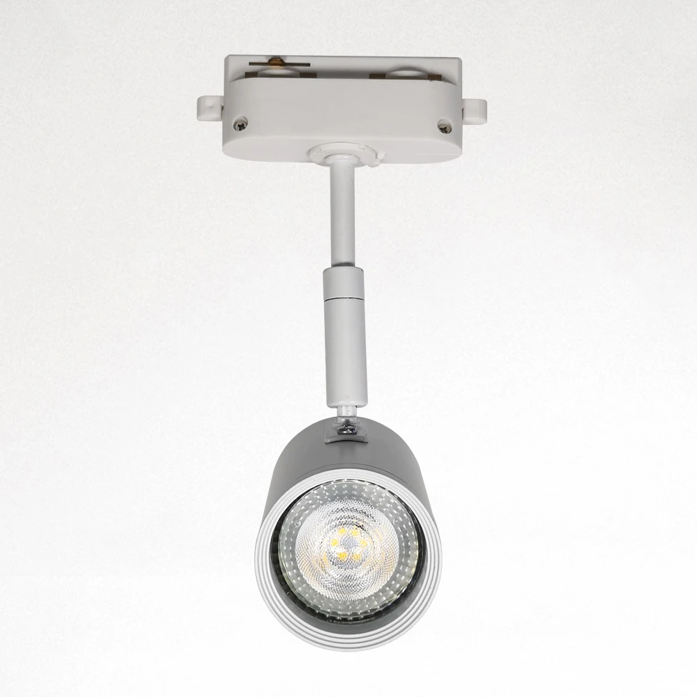 Aluminium Tracklights Fixture AR111 GU10 E27 Led Track Light Fitting for Clothing Store