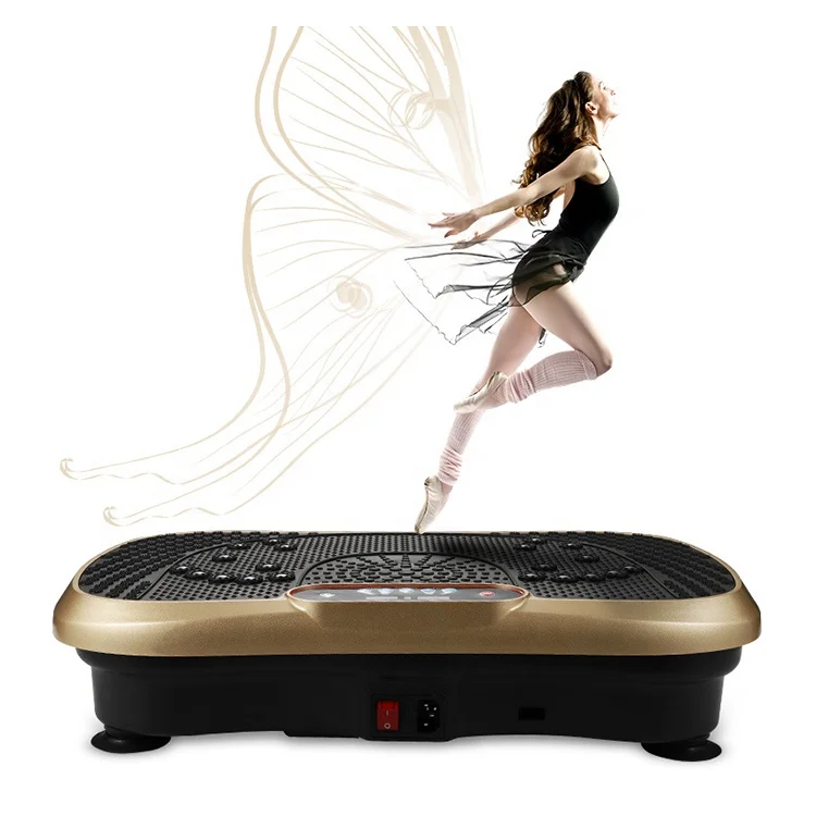 

House Fitness Machine Rejection Of Fat Vibrant Tech Ultrasonic Power Vibration Plate ABS Workout Machine Portable, Customized color