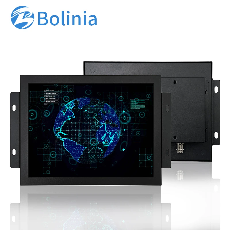 

9.7 inch 1024*768 IPS HD-MI VGA AV BNC Non touch screen Metal Case TFT Open Frame Embedded OEM ODM industrial LCD Monitor