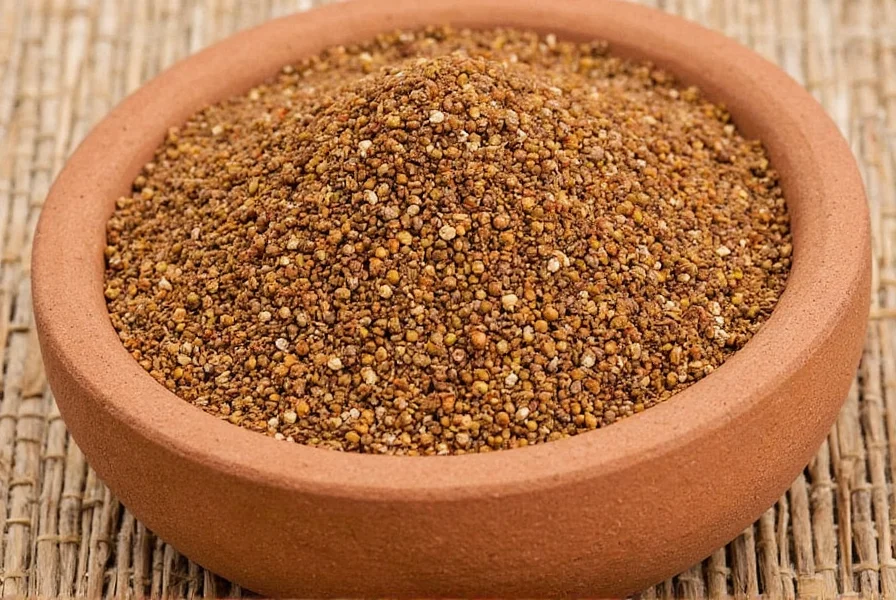 Indian farmer harvesting cumin in Gujarat fields