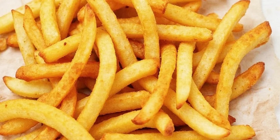 Creative image of seasoned fries and spice jars