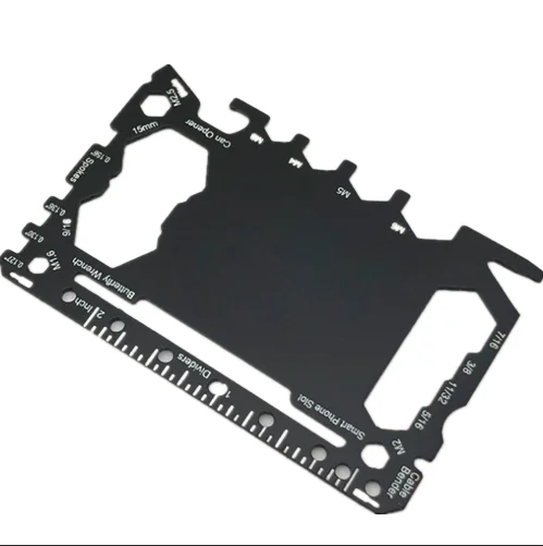 

Amazon Hot Sell Custom Outdoor Combination Multi Function Tool Card, Customized color