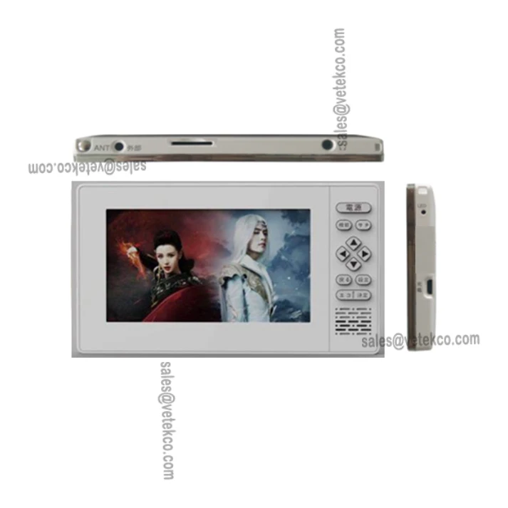 4.3 Inch Portable Tv With Full Segment Mini Tv Pocket With Radio ...