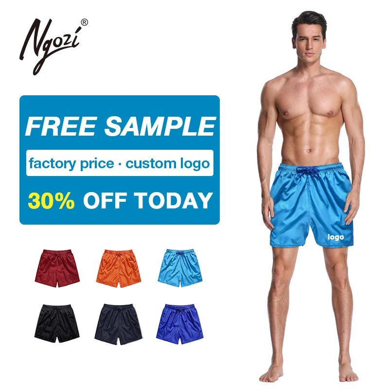 

FREE SAMPLE Dropshipping Quick Dry Men Blank Shorts Casual Swim Trunks Swimwear Cargo Shorts Set Custom LOGO Summer Mens Shorts, Colorful, accept customized