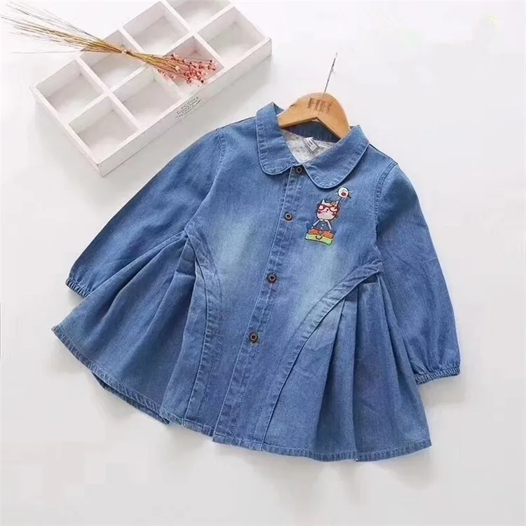 denim baby girl outfit