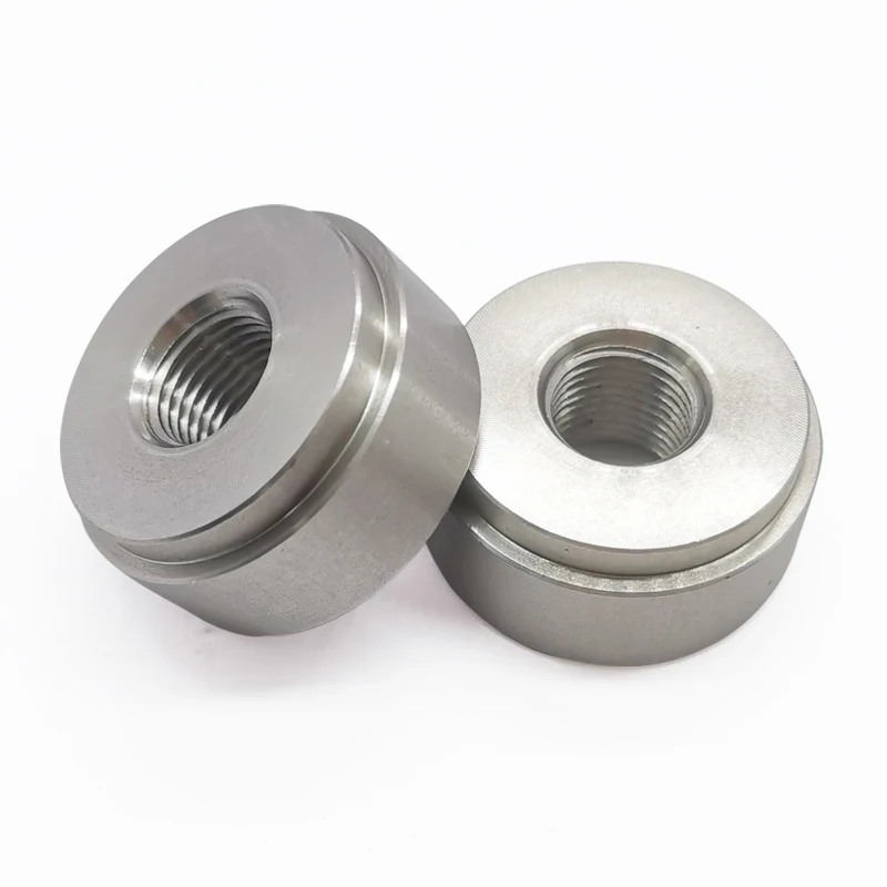 Factory Turning Welding Parts Stainless Steel 1/8'' NPT Female Welded Bungs IN Stock  Accept customization