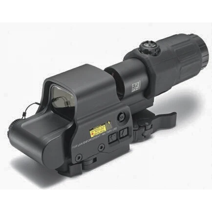 

Holographic Hybrid 3X Magnifier Sight With QD Side Turn Mount in Black