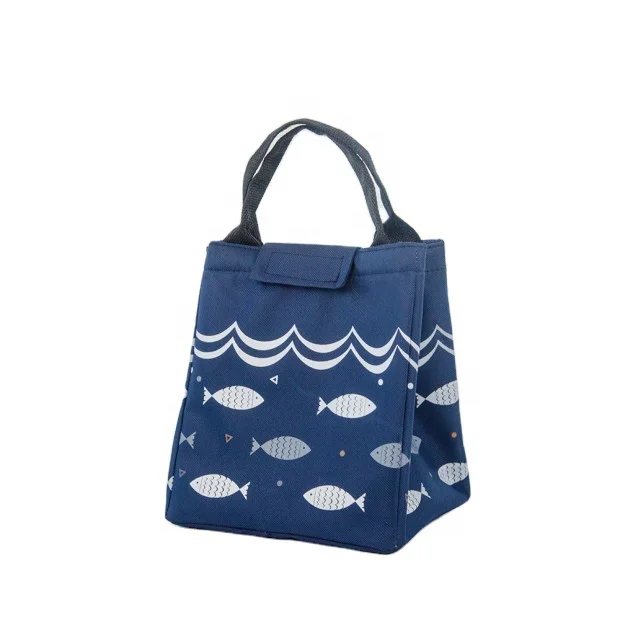 

cartoon fish light weight thickened handbag insulation outdoor portable picnic lunch bag