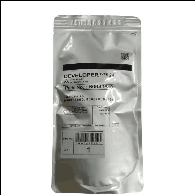 Toner Compatible for Ricoh Type 24 Developer for Ricoh 7000 7001 8000 8001 1075 7500 1060 2051 2060 2075 5500 6500 6000 6001 1PC