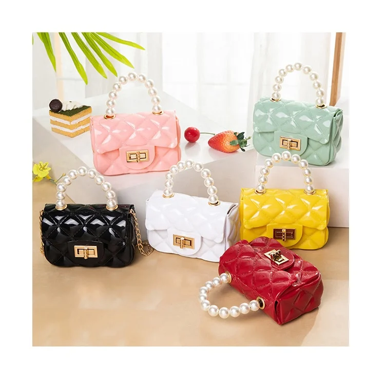 

EM613 2021Wholesale Mini Jelly Transparent Coin Purses Crossbody Bag Children Promotional Messenger Girl Bags Handbags Women