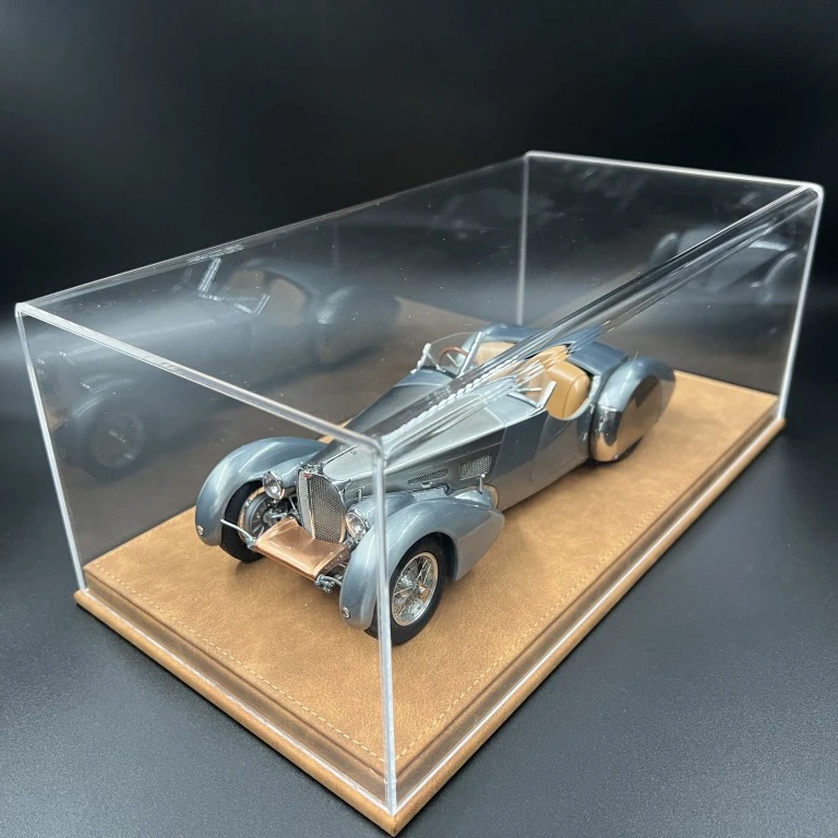 

NEW!! 1/18 Acrylic Dust Cover Display Box For Automobile Model Autoart CMC BBR Model Collection Without Light