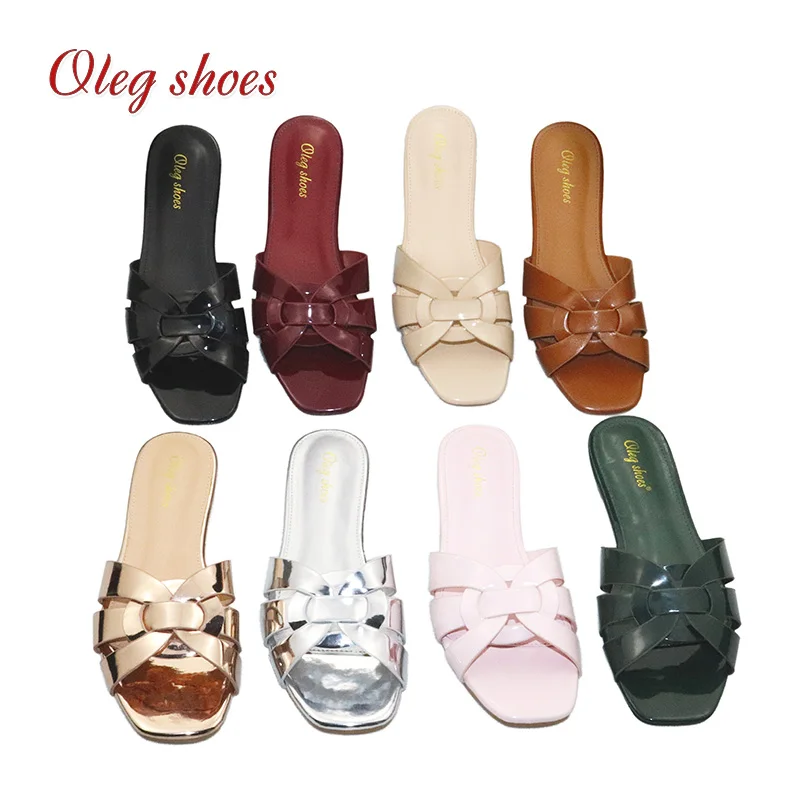 

Brand name casual shoes flat shoes women fancy slippers for ladies, Black, apricot,pink