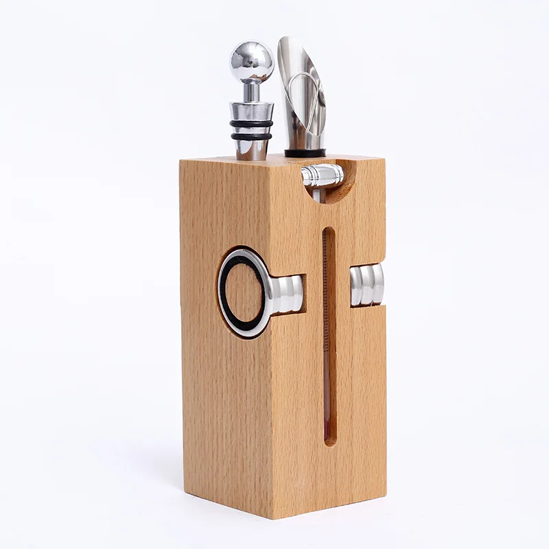 

Hot Sale Multi-functional Creative Wine Opener Set of 5pcs, As per picture