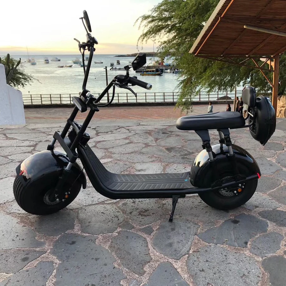 

1500W 2000W 60V20Ah EEC Electric Citycoco Electric Scooter, Black,red