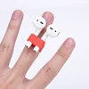 New Invention Shock Resistant Mini Silicone Wireless Earphone Holder Finger Anti Lost Silicone Strap