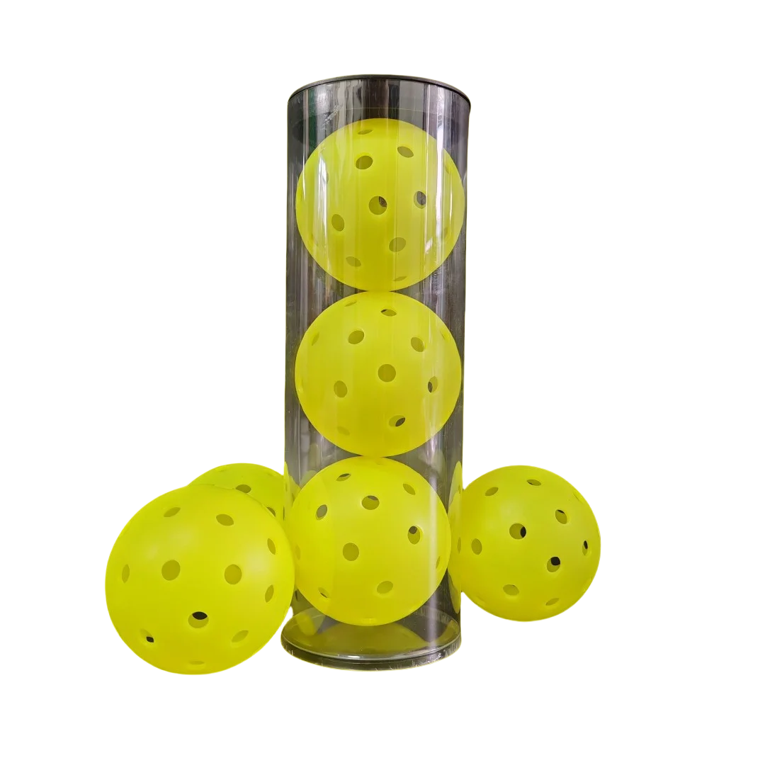 2024 Factory RTS  High Quality Rotational Ball 40 Holes USAPA Approved Seamless Pickleball Balls 3pcs/tube