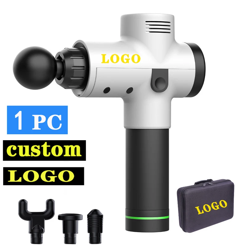 
Portable cordless vibration body relax deep tissue muscle pro massage gun fascia gun sport therapie spier massager 