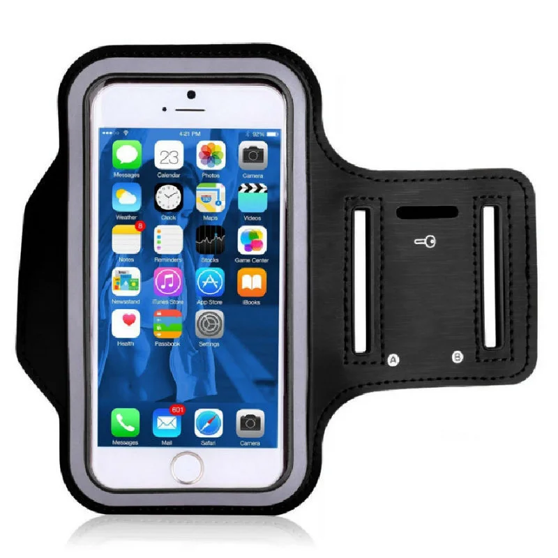 

Amazon Hot Selling Customize Logo Sport Running Reflective Cell Phone Armband, 11 options