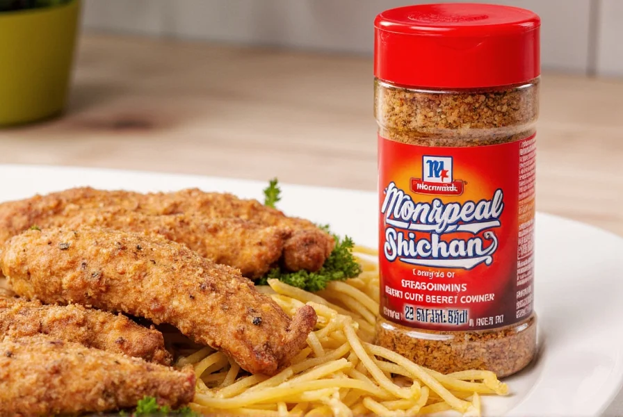 Spice Jar Rack with Montreal Chicken Seasoning