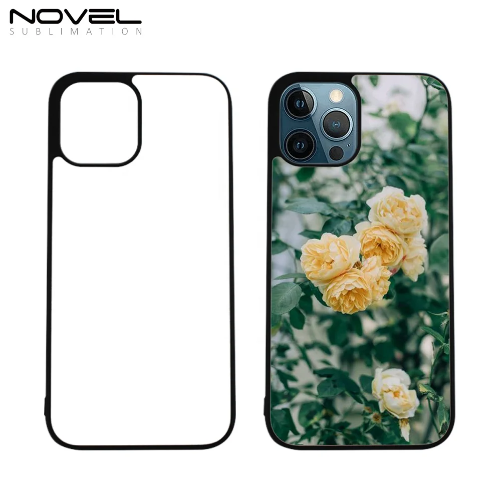 

New Model 6.7 Inch 2D Flexi TPU Soft Sublimation Phone Case with PET Insert for Iphone 12 pro max, Black, white, tranparent