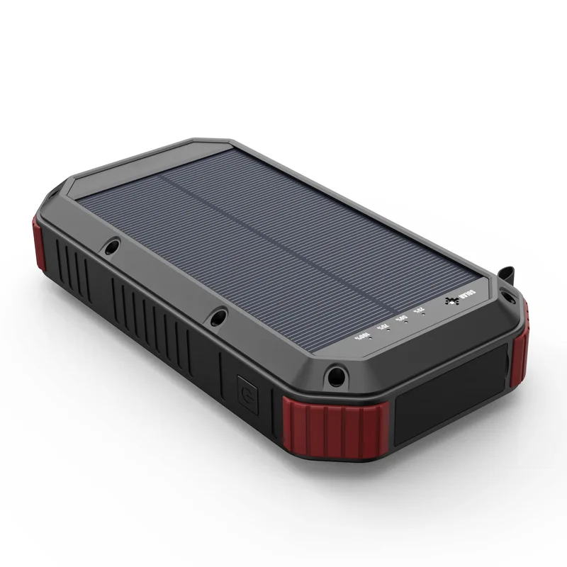 

2020 Newest 30000Mah Big Capacity Wireless Solar Power Bank With IP65 Waterproof