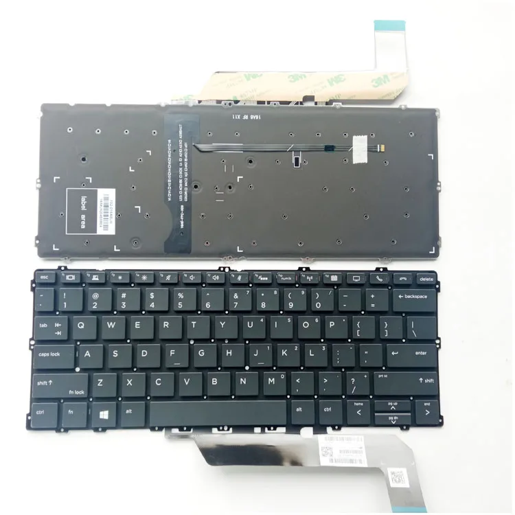 

HHT New for laptop HP EliteBook X360 1030 G2 US English Keyboard