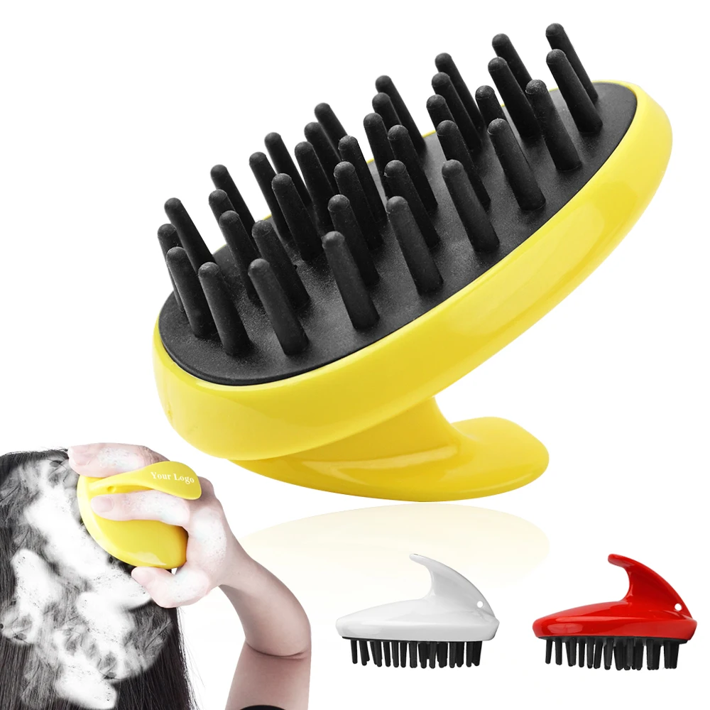 

New Arrivals Wholesale Shampoo Brush Hair Scalp Massage Brush Soft Silicone Comb For Men Women Kids And Pet