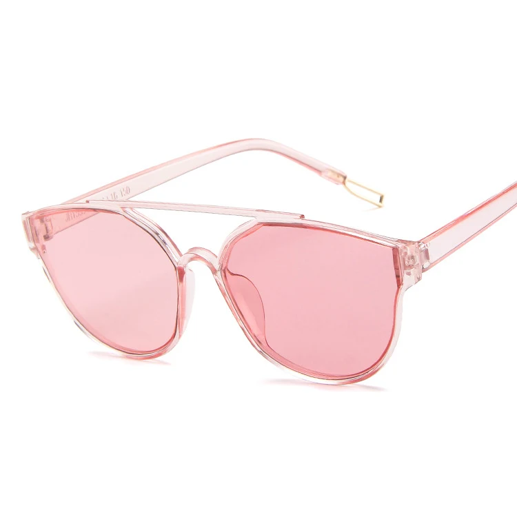 

SKYWAY New Korean Style Big Frame Ladies Trendy Sun Glasses Fashion Double Bridge Personality Sunglasses