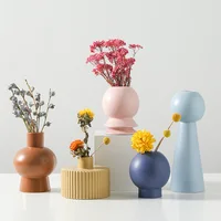 

APHACATOP Hot Sale Artwork Living Room Coffee Table Decoration Creative Ceramic Nordic Flower Vase