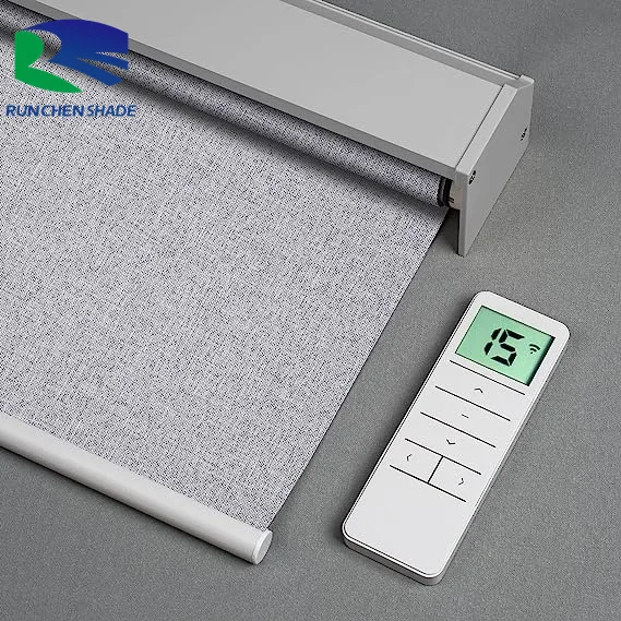 Customized Temperature Resistant Home Window Sun Roller Blinds Office Electric Motorized Roller Shade