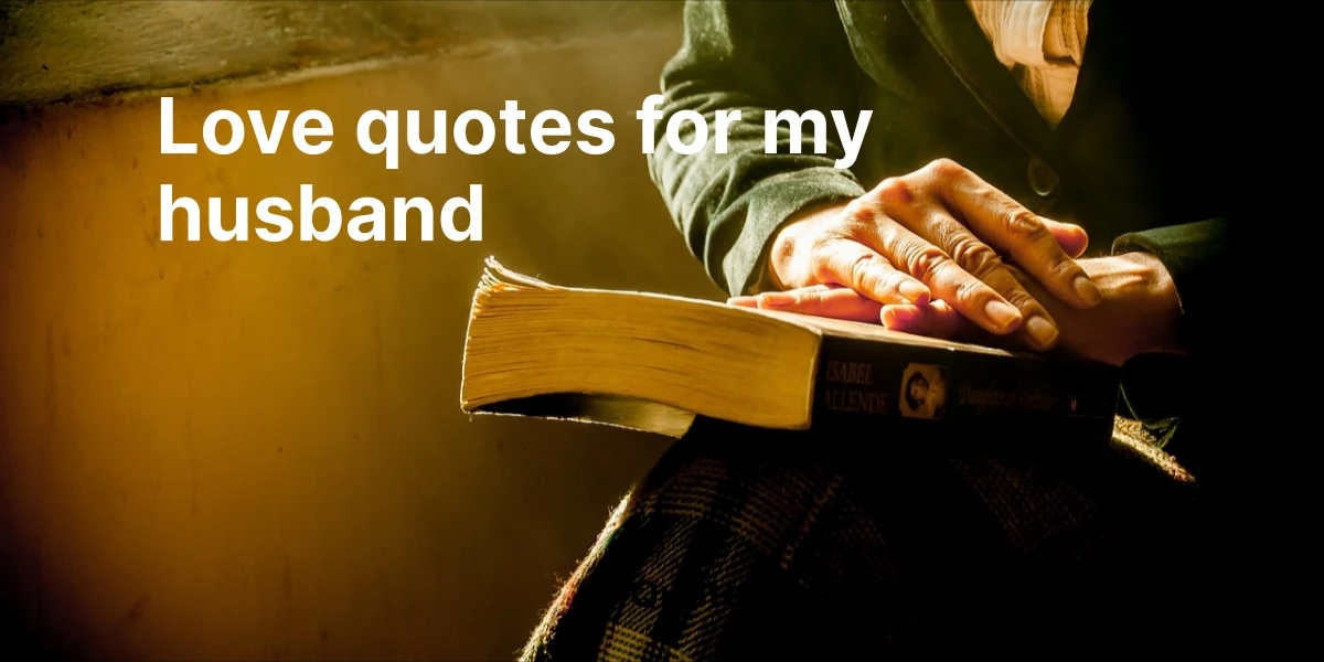 love quotes for my husband