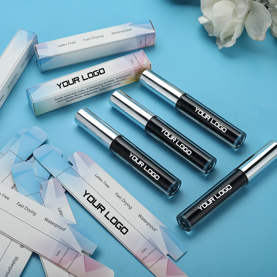 

5ml Professional Quick Dry Eyelashes Glue for Lashes False Eyelash Adhesive Extension Makeup Tools Diamond Shell