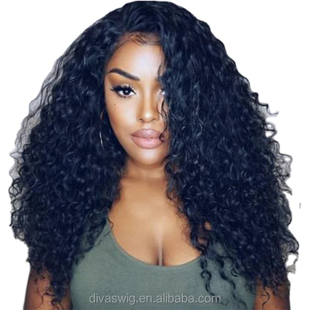 

Pre Plucked 180% Density Lace Front wig Human Hair Bleached Knots Full Lace Human Hair Wigs Black Women, Pure color