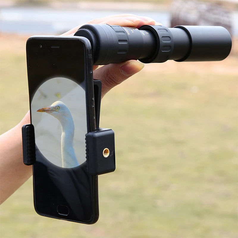 

Metal Monocular Telescope 10-120x25 Zoom High Quality Monocular Binoculars Pocket Telescope Supports Smartphone To Take Pictures